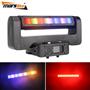 Double face moving head strobe light