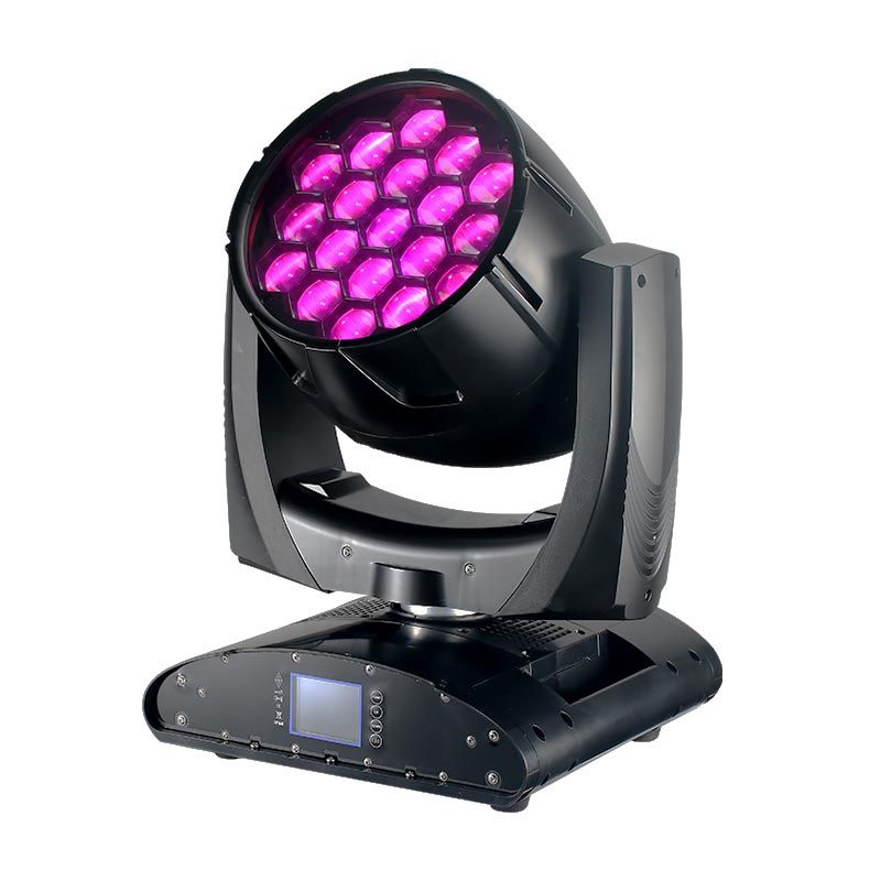 IP66 19pcs 40w Led Waterproof Zoom Wash Moving Head Light