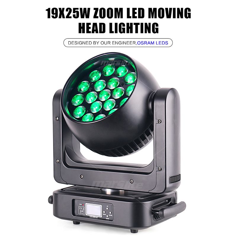 19x25W Osram LED Zoom Wash Moving Head Light