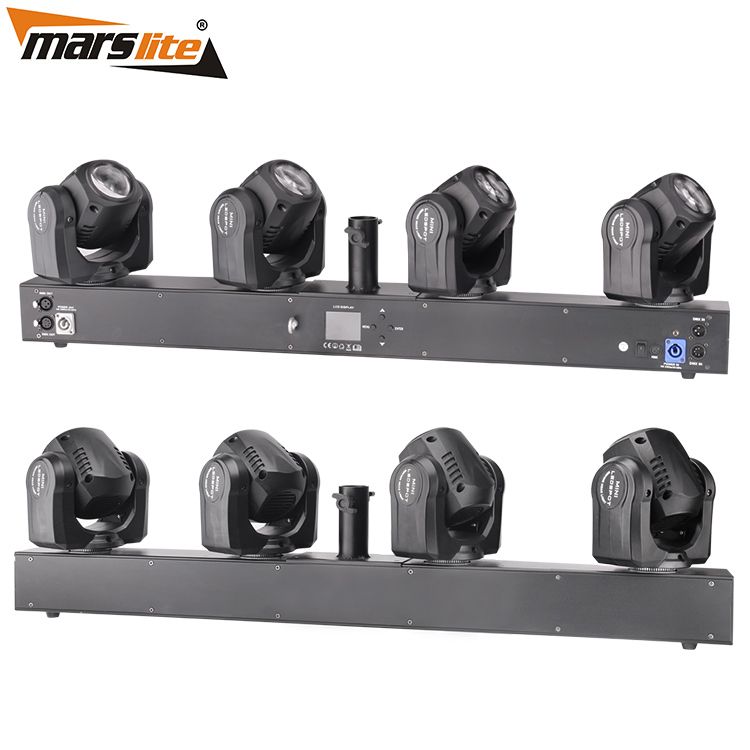 4x32w Rgbw Led Dj Party Luces Rotation Moving Head Stage Lighting