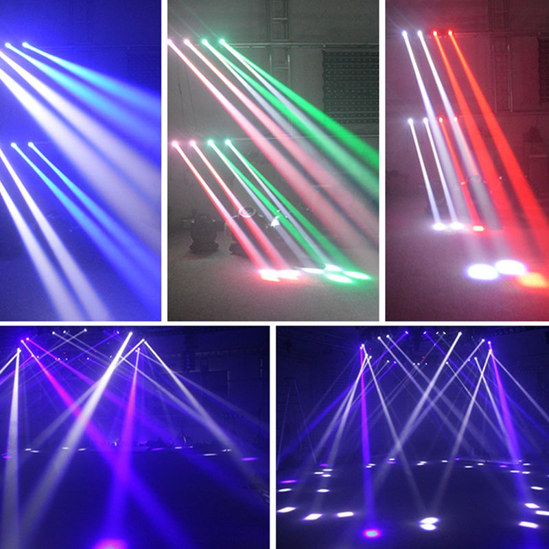 4x32w Rgbw Led Dj Party Luces Rotation Moving Head Stage Lighting