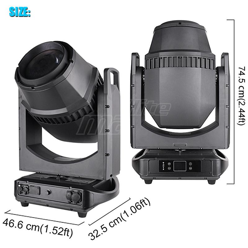 IP66 480W Waterproof Super Sky Beam Moving Head Light