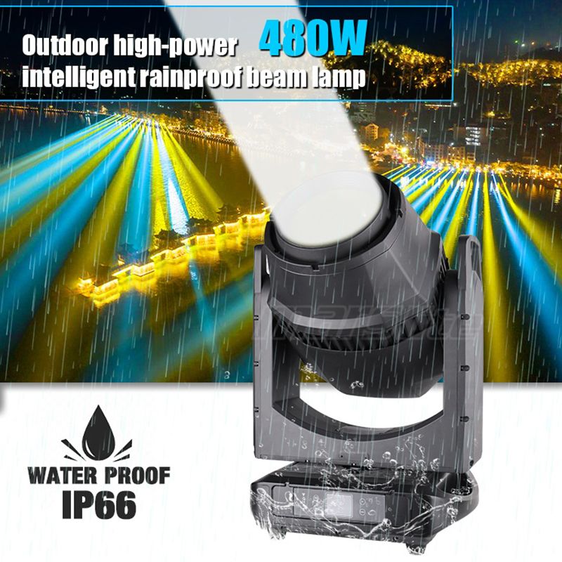 IP66 480W Waterproof Super Sky Beam Moving Head Light