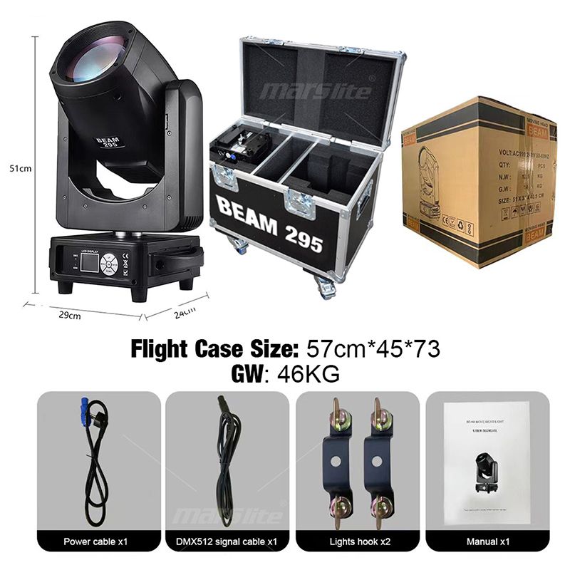 295W Beam+SMD 48 Prism Beam Moving Head Dj Light