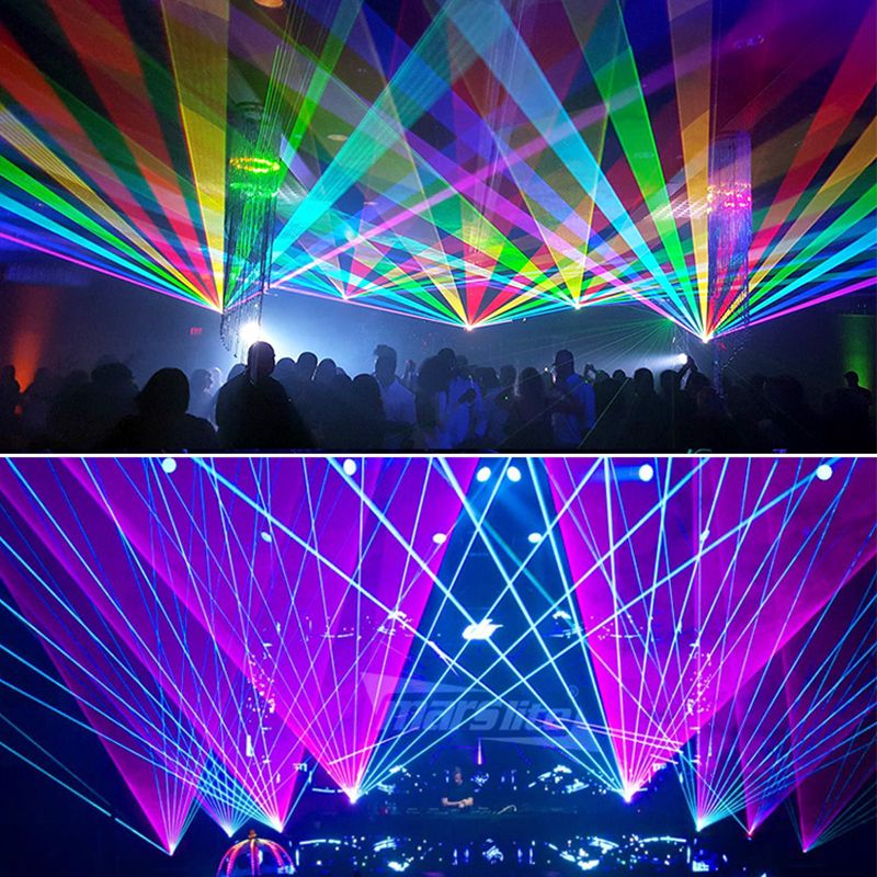 3W RGB Animation Laser Light Events Party DJ Club Laser Light Show