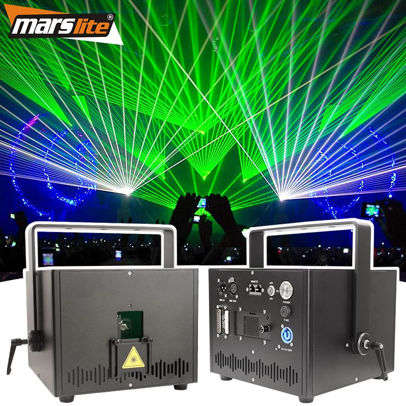 10w ILDA RGB Laser Light Events Party Disco Dj Club Animation Lazer Light