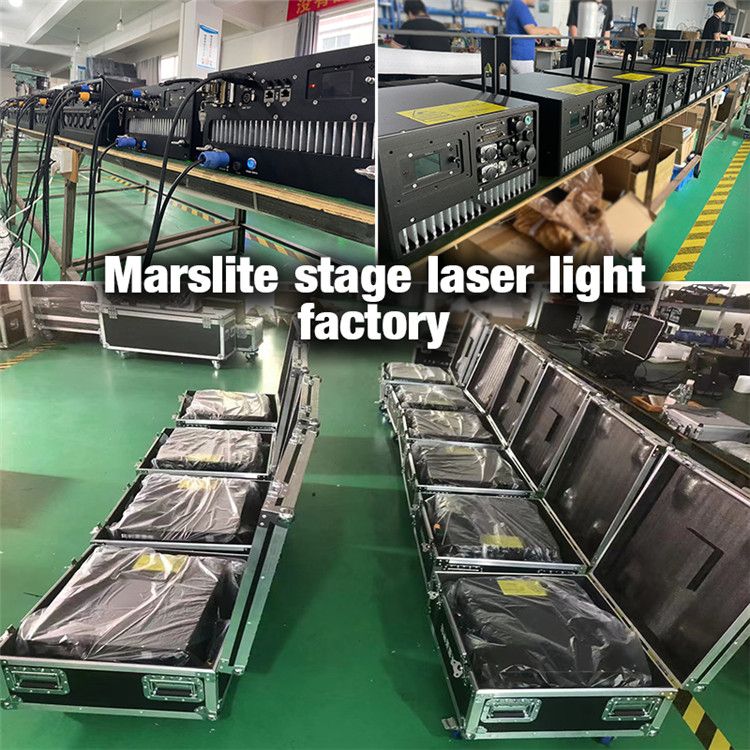 Pro 10W IP65 Laser Light Outdoor Concert Stage Building Wall Laser Projection System