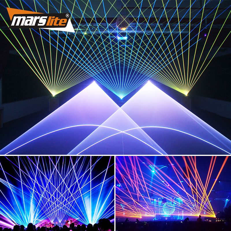 30W IP65 Outdoor RGB Laser Light Show Equipment Pro Animation Laser Projector