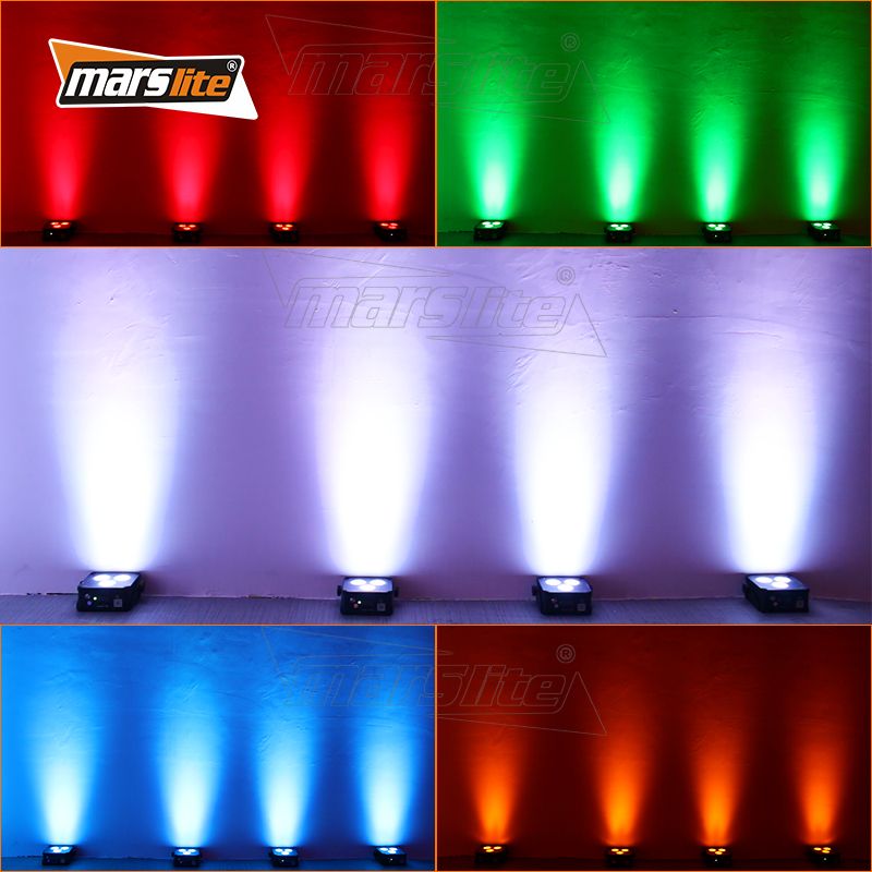 Battery Powered Uplights Wireless 3*18W Dj Uplights Stage Backdrop Par Can For Wedding Party