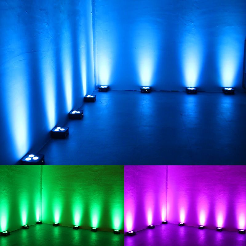 Battery Powered Uplights Wireless 3*18W Dj Uplights Stage Backdrop Par Can For Wedding Party