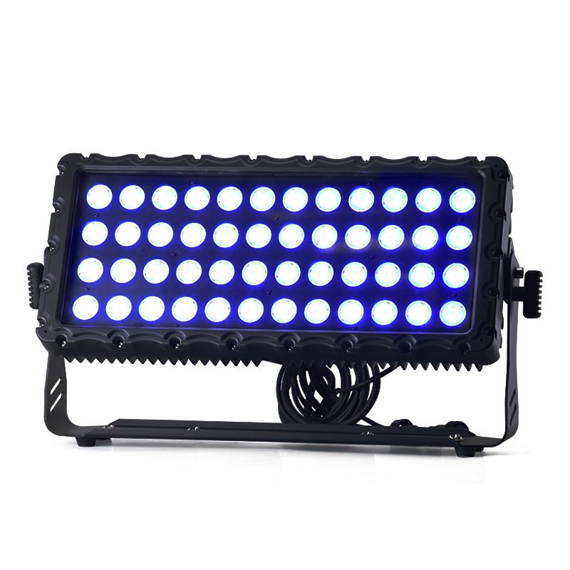 48PCS 10W city color light RGBW 4in1 ip65 waterproof high building wall washers stage light