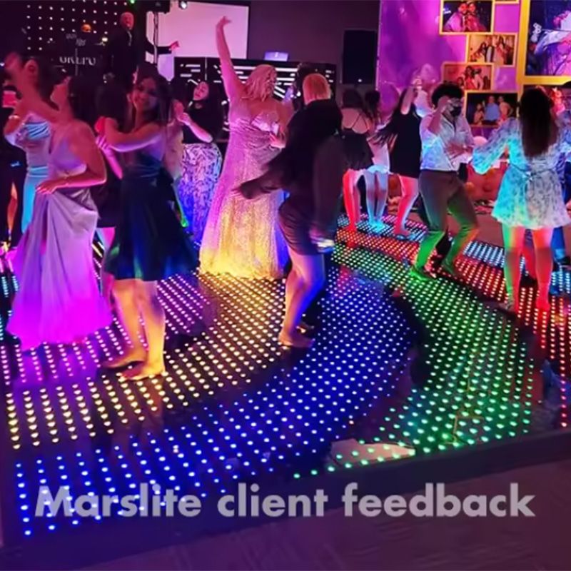 Led Video Dance Floor Dj Lights Portable Matrix Panel Piste De Danse Lumineuse Led Digital Pixel Floor