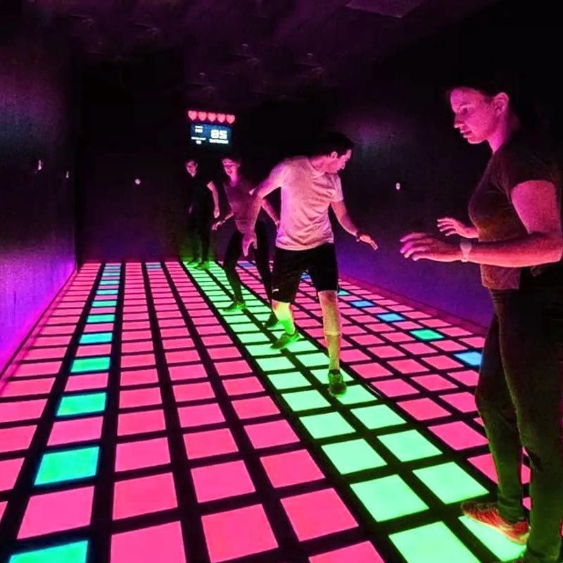 Activate Game Led Floor 30x30cm Interactive Light Active Interactive Led Dance Floor Factory