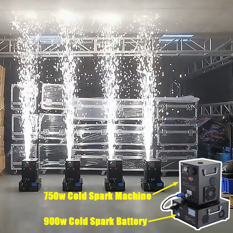 750W Cold Spark Machine Wedding Party Stage Cold Sparkler Machine