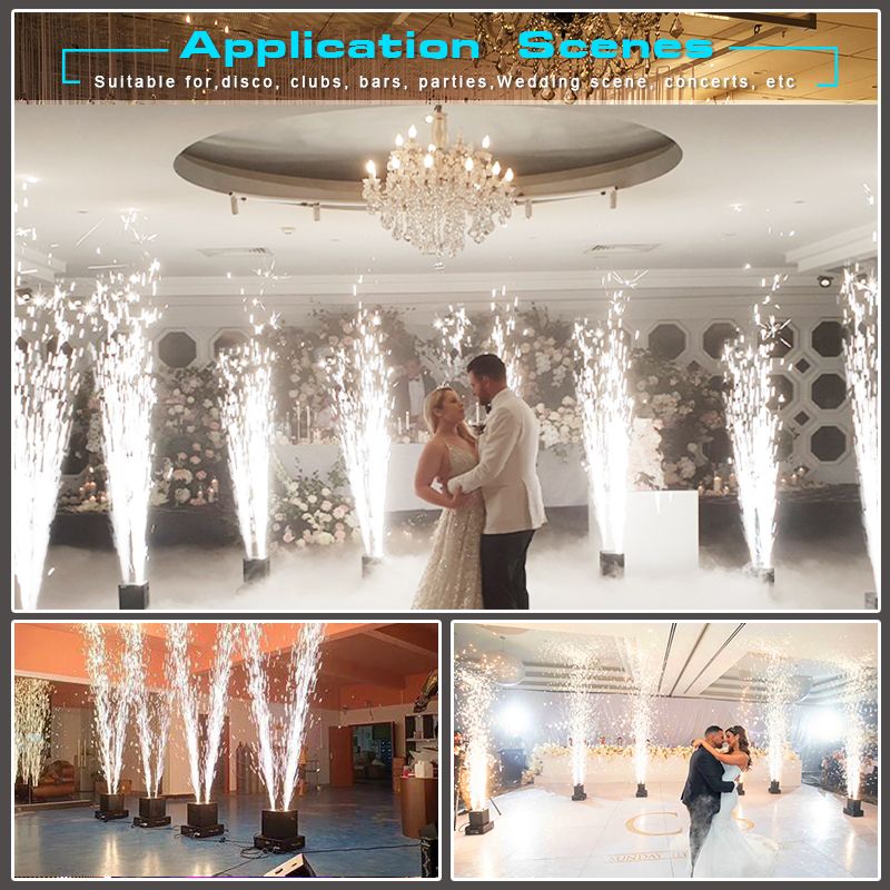 1300w Dual Spinning Sparkler Cold Sparker Stage Effect Machine