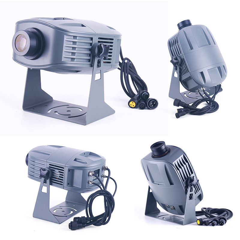 300w Gobo IP65 Waterproof Projector Custom Logo Outdoor Buildings Rotating Advertising Lights