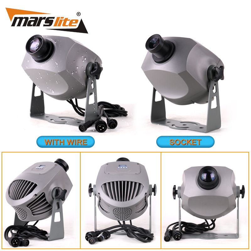 150W Gobo Projector IP65 Outdoor Custom Logo Rotating Led Advertising Projector Light