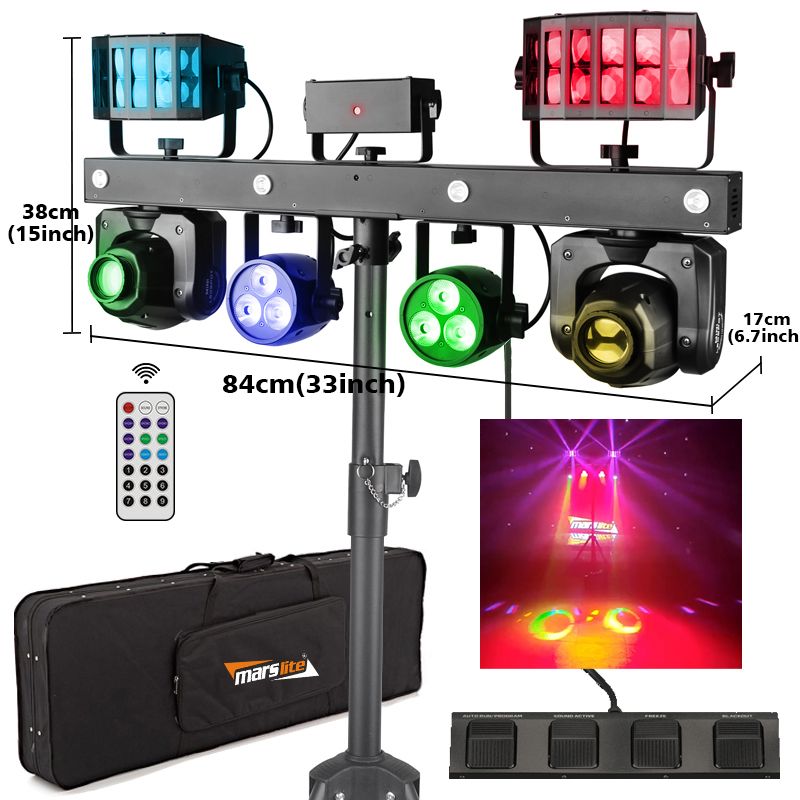 Gig Bar Move Dj Lighting Stand Portable Dj Set Disco Equipment Luces Dj Lights