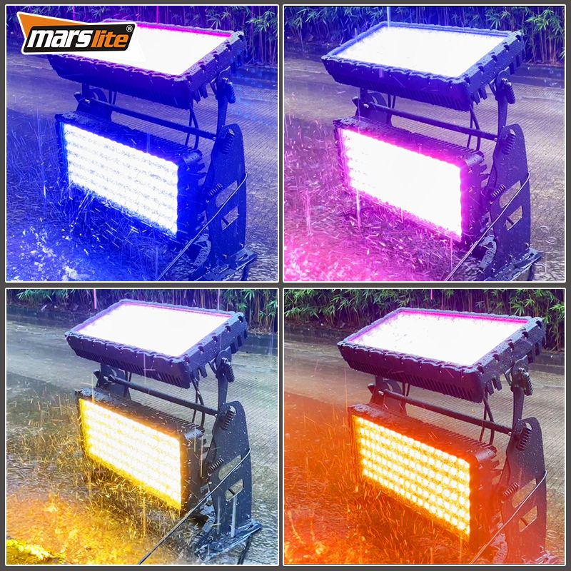 Double Led city color 1200w RGBW IP65 Waterproof light Outdoor Architectural Flood Wall Washer city color light