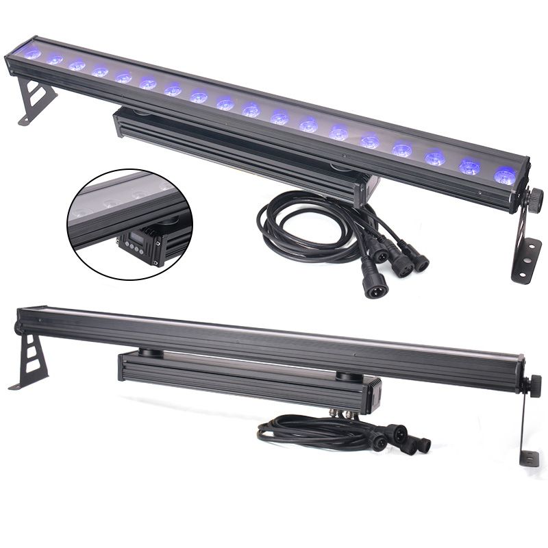 18*12W Waterproof Wall Washer Light DMX Outdoor IP65 RGBW Stage 4in1 Led wall washer