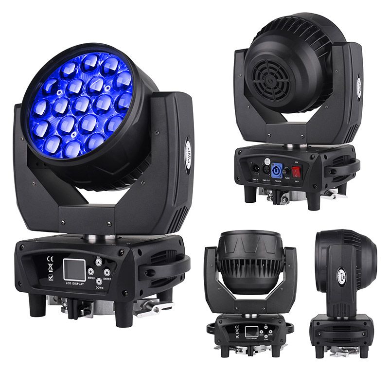 19*15W Led Zoom Wash Moving Light for Dj Party Club Bar Disco