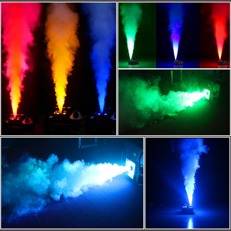 DMX IR Remote Control 1500w RGB Led Smoke Fog Machine