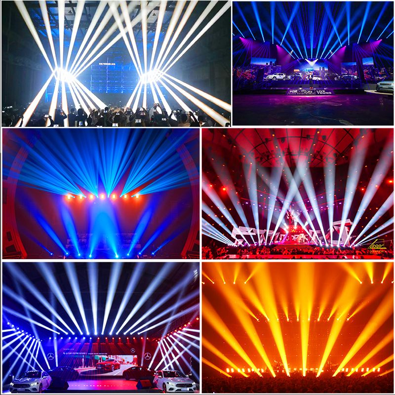 350w LED Beam Spot Wash Hybrid Dj Moving Head Lights Big Event Stage Beam Lights