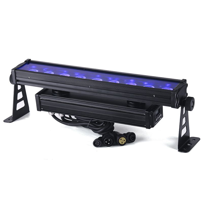 IP65 9x12w RGBWAUV Outdoor Led Wall Washer light Bar